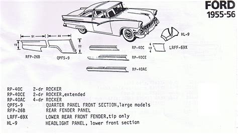 classic ford sheet metal|replacement sheet metal Ford truck.